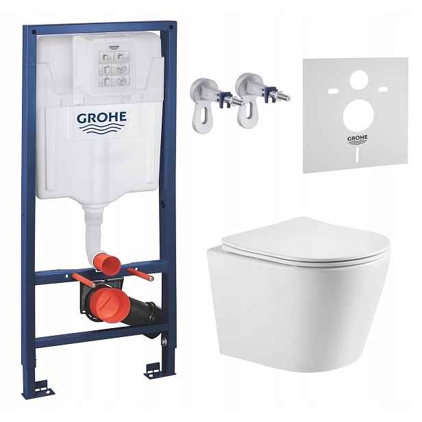 Podomítkový Wc set Stelaz Grohe Wc mísa Tornado Imprese