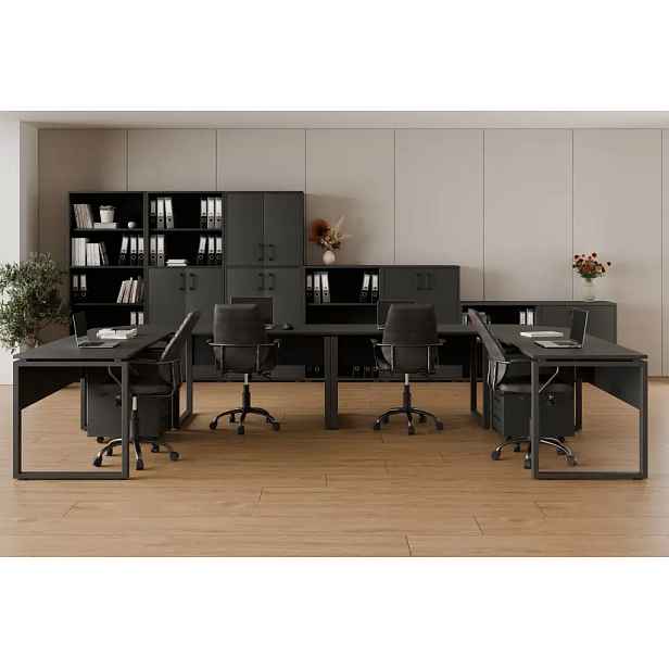 Kancelářská sestava NEJBY GIANNI PREMIUM 6, antracit