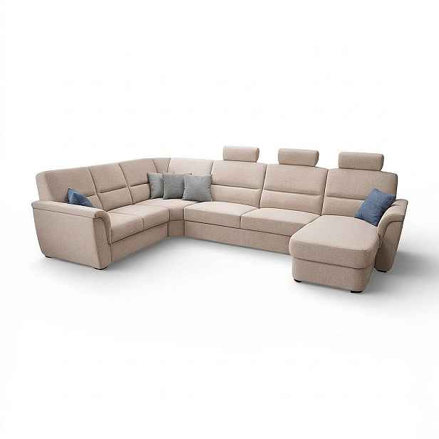 Kasvo SAMANTA LUX B2U-VROH-3SRHM-DU+3x záhlavník PW 2 krémová