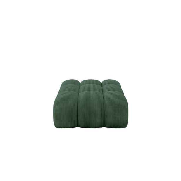 ALTDECOR TABURET OLEA-PUF 91x87x44 cm Zelená Manšestr