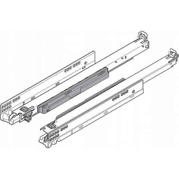Blum 760H6000T vedení Movento 600 40 kg Tip-On