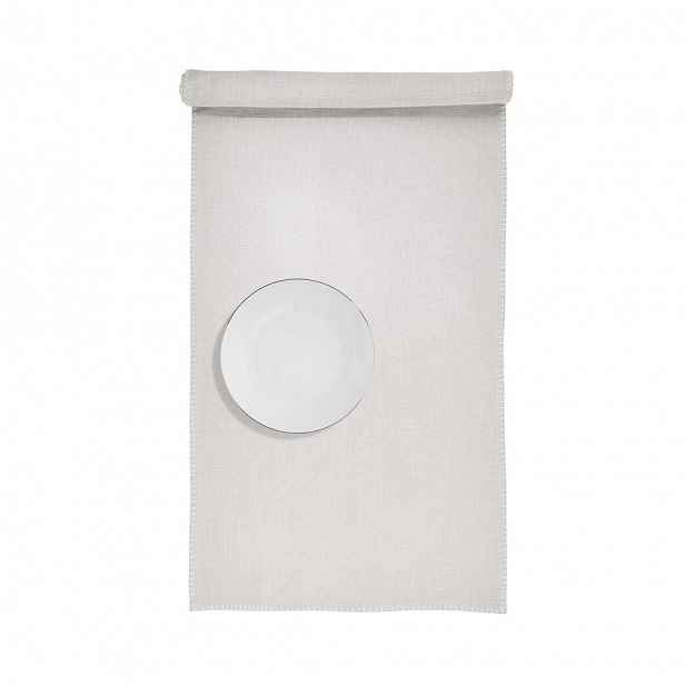 Butlers FINCA Běhoun na stůl 50 x 160 cm - šedá