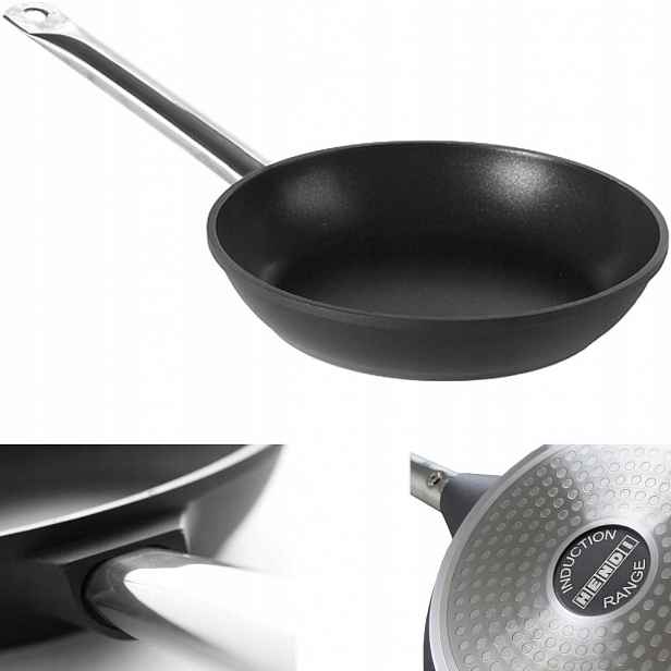 Indukční pánev Profi Line odlitek hliníku titan 240 mm Hendi 629154