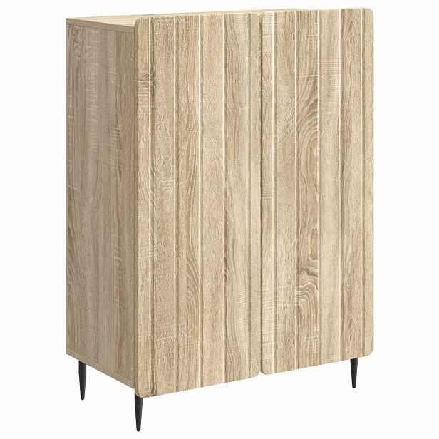 vidaXL Servírovací skříň Dub sonoma 66 x 34,5 x 92 cm Kompozitní dřevo