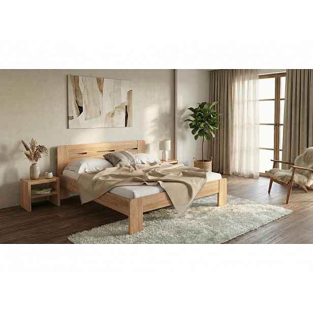 Postel Dreamy Brisa Barevné provedení: Buk - Olej kaštan, Velikost: 120x200