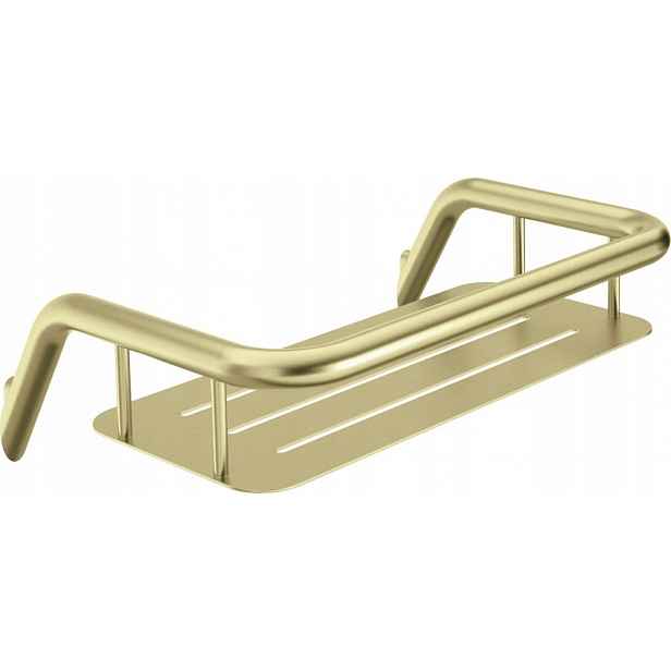 Silia broušené zlato Sprchový koš (ADI_R551) /sm/