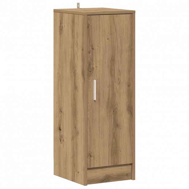 vidaXL Skříň na obuv 32 x 35 x 92 cm Dub artisan 6 přihrádek na boty