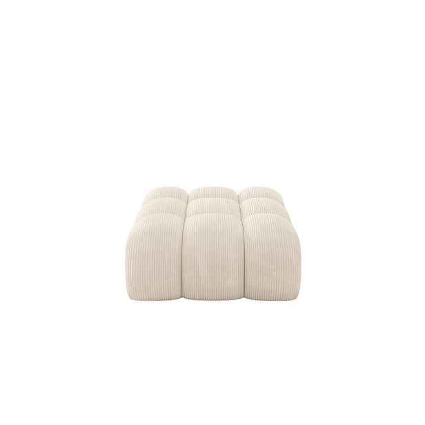 ALTDECOR TABURET OLEA-PUF 91x87x44 cm Béžová Manšestr