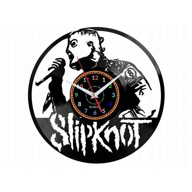 Slipknot Dárek Originální dekorace do domu Hodiny z vinylové desky