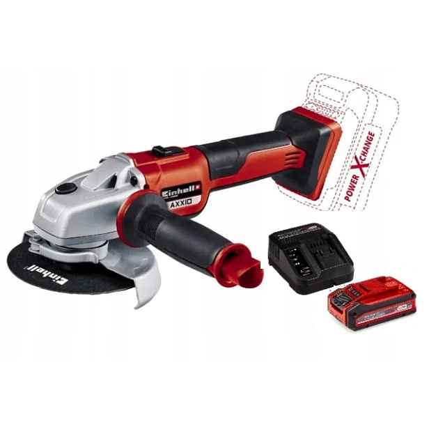 Einhell Úhlová Bruska Axxio 18/125 Einhell sada 3,0AH Akumulátor