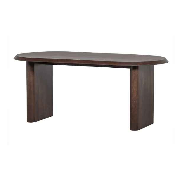 Jídelní stůl v dekoru ořechu 90x180 cm Ellips – vtwonen