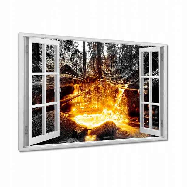 Obrazy 90x60 Horská říčka Krajina