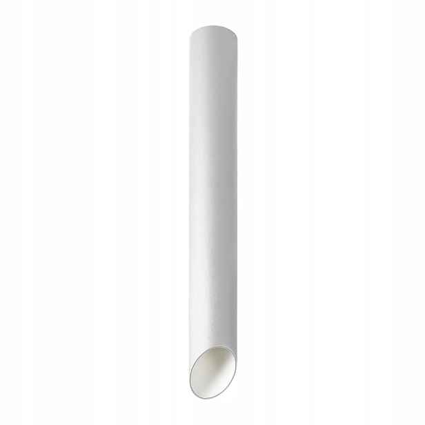 Stropní svítidlo bodová Led bílá tuba 75 cm, šikmá, teplá barva Italux