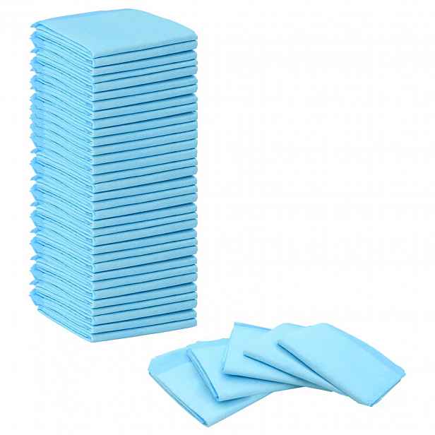 vidaXL Netkaná textilní podložka pro domácí zvířata 50 ks 60 x 45 cm