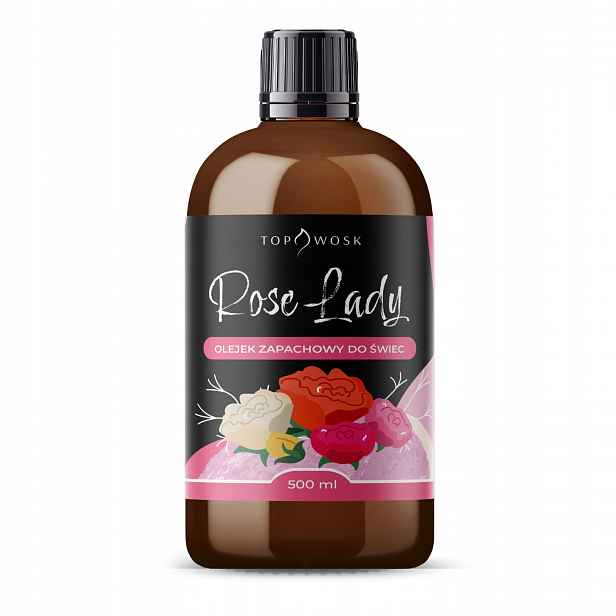 Vonný olej na svíčky Rose Lady 500 ml vůně do parafínového vosku