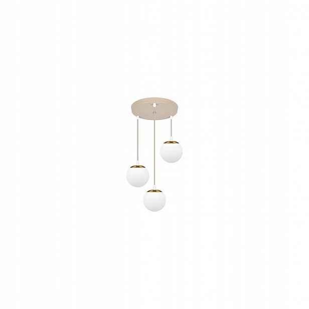 Závěsné Svítidlo BALI-12 Ocel A Sklo 35W E27 Led