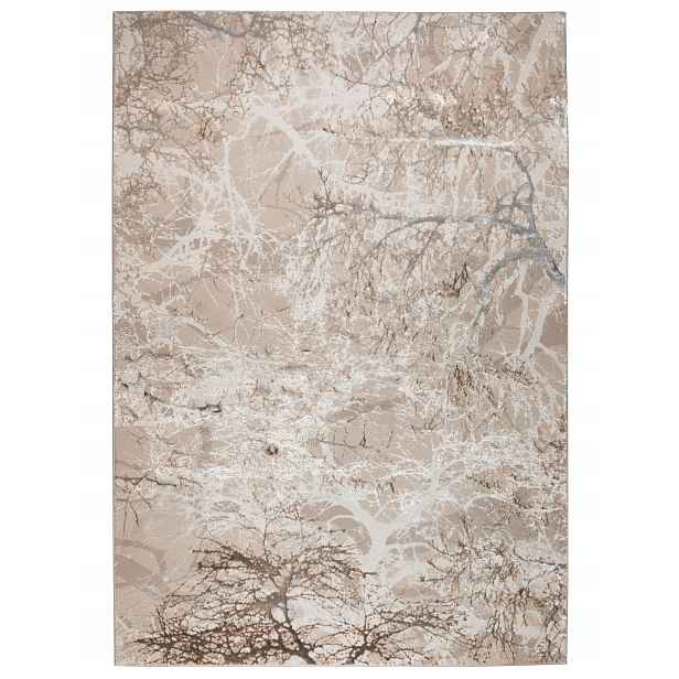 Koberec Glamour Grece 80x150 cm Rostlinně béžový