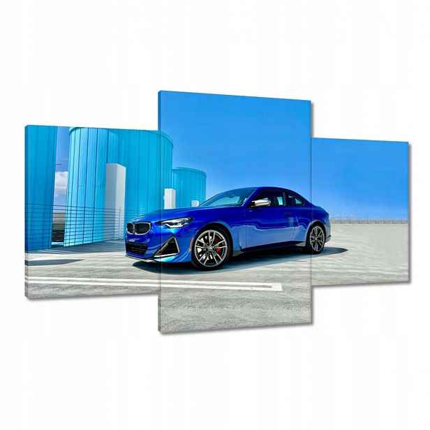 Obrazy 100x60 Modré Bmw Auto