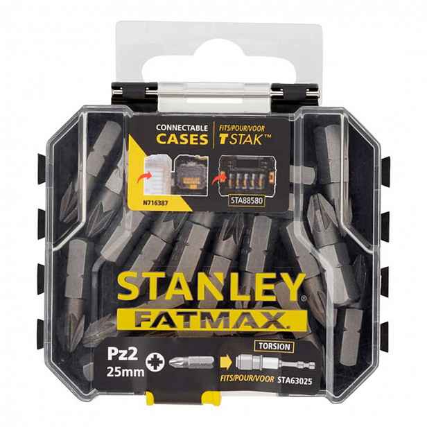 Stanley - 20dílná sada bitů PZ2 STA88567-XJ