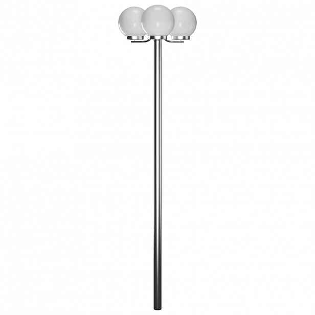 vidaXL Vysoká zahradní lampa se 3 svítidly 220 cm
