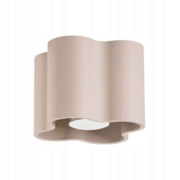 Sollux Lighting stropní spot Ovio taupe obláček 1xGU10 10W