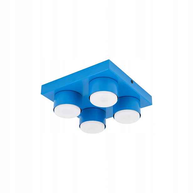 Stropní Svítidlo Bodová modrá Brix Modulární 4xGX53 Regulační Tk Lighting
