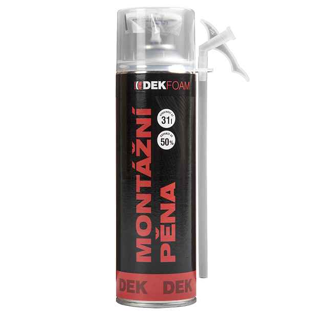 Pěna montážní DEKFOAM trubičková 500 ml