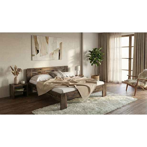 Postel Dreamy Brisa Barevné provedení: Buk - Olej eben, Velikost: 90x200