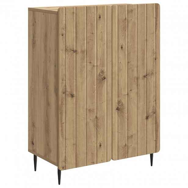 vidaXL Servírovací skříň Dub artisan 66 x 34,5 x 92 cm
