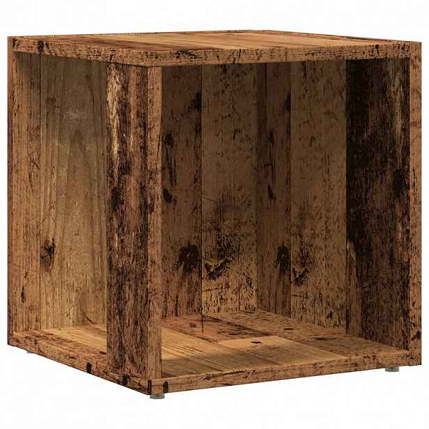 vidaXL Side Table 33 x 33 x 34 cm Engineered wood Staré dřevo