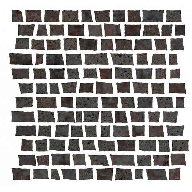 Mozaika Cir Metallo ruggine 30x30 cm mat 1062377