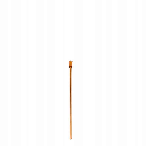 Bodové stropní bodové svítidlo měděné kulatý trubkové trubky 80 cm nad ostrovem Dohar