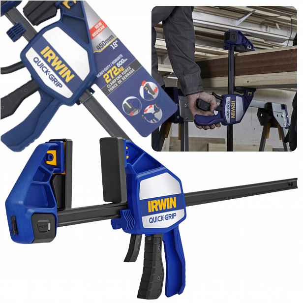 Irwin Rychloupínací Truhlářský Rozpěrák 272 kg Grip Quick Xp 450 mm