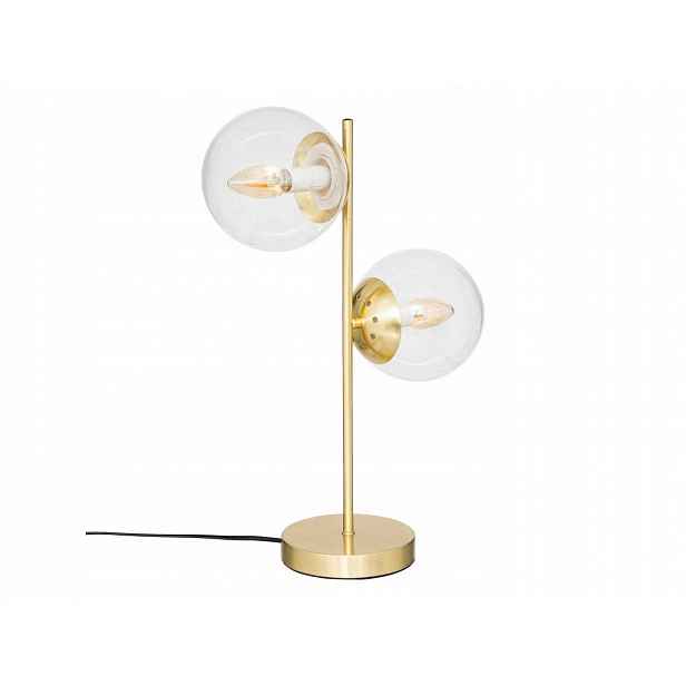 Stolní lampa zlaté koule Col, výška 48 cm