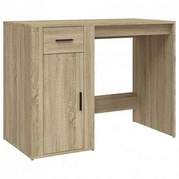 vidaXL Psací stůl dub sonoma 100 x 49 x 75 cm kompozitní dřevo
