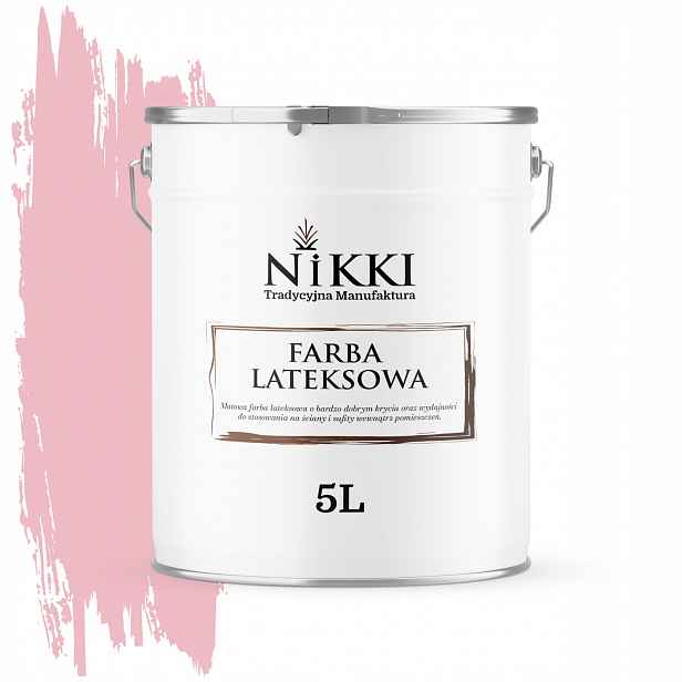 Barva Růžová Světlá H3657 5L Hluboká Matná Na Stěny