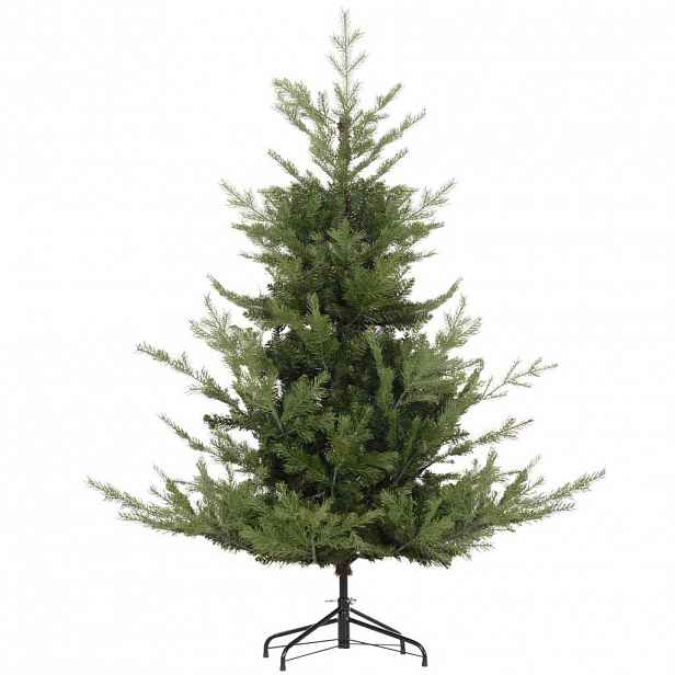 HOMCOM 150 cm umělý vánoční stromek s hustými větvemi pro vánoční svátky