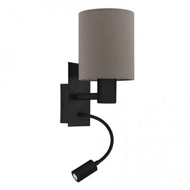 Nástěnná lampa Eglo PASTERI černá 900701