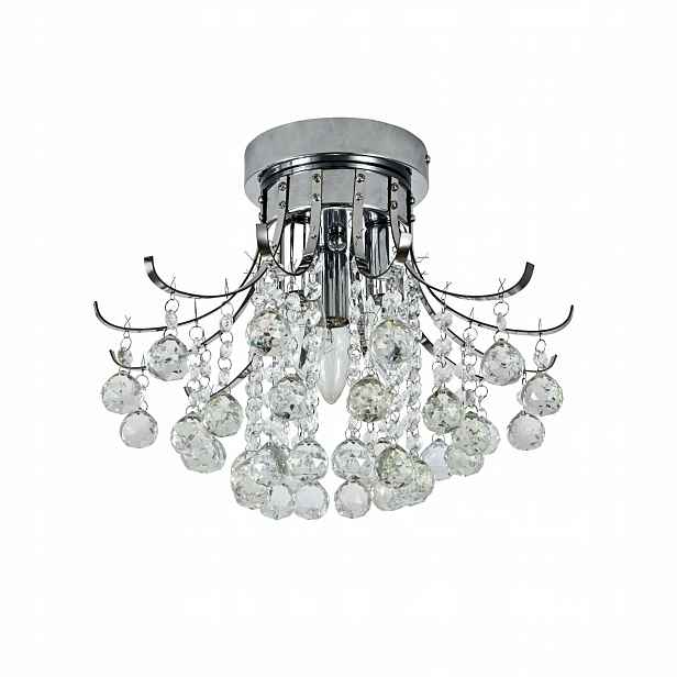 Stropní Svítidlo Stropní Svítidlo Diogo Chrom Metal 3xE14 15W Osvětlení Tk Lighting