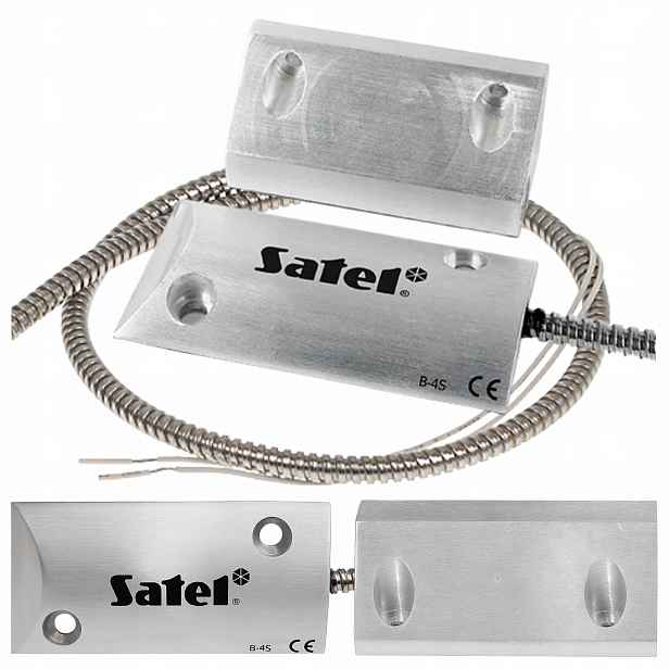 Magnetický kontaktní senzor Satel B-4S, kovová garáž