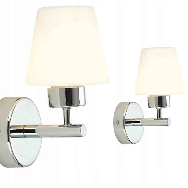 Nástěnné svítidlo Milagro Lee Chrome ML6383 G9 Metal Sklo Chrom IP20