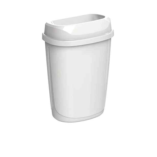 Stella Odpadkový koš 12 l, s otevřeným víkem Abs 20.310 W, bílý