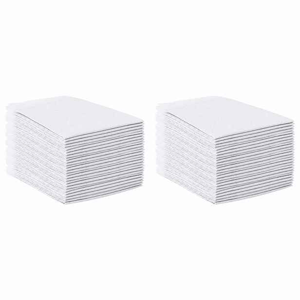 vidaXL Netkaná textilní podložka pro domácí zvířata 50 ks 45 x 33 cm