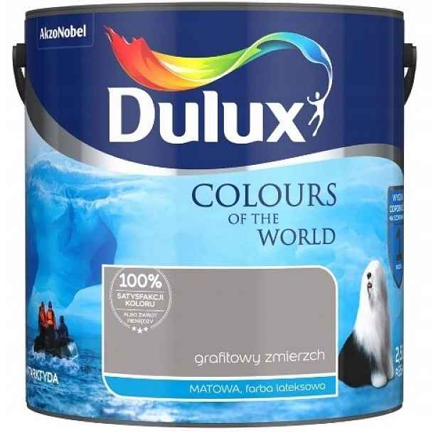 Dulux Barvy Světa Grafitový Soumrak 5 L
