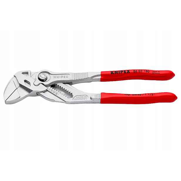 Nastavitelné kleště-klíč Knipex chromované potažené 180 mm