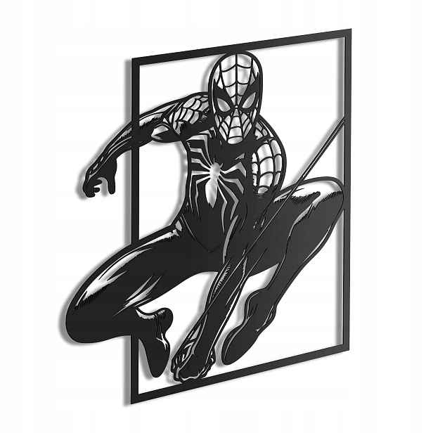 Spider Man Hra Dřevěný 3D obraz