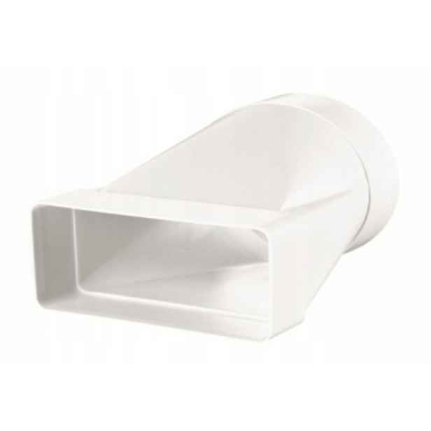 Spojka variabilních průřezů Vents 204x60 mm na kanál Fi 125 mm Pvc