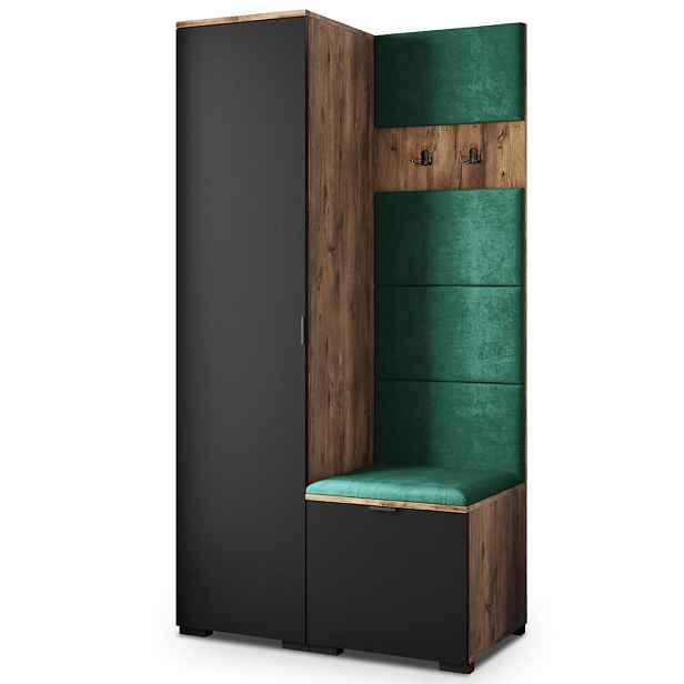 MASSENO MODERNÍ PŘEDSÍŇOVÁ SESTAVA LORI, 95/181/51 cm, dub Lefkas