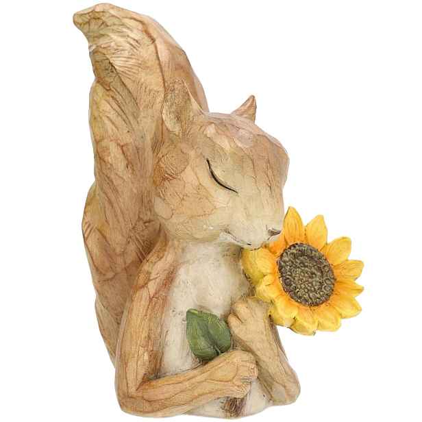 Figurka Veverka Hnědá Boho Na Halloween Podzim Podzimní Dekorace