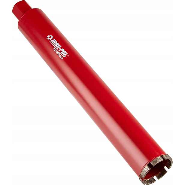 Korunkový Vrták 72 mm x 450 mm, závit 1 1/4" Mar-Pol, 7 segmentů